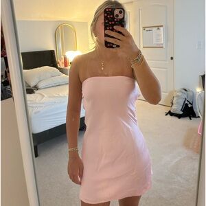 beginning boutique size 2 strapless mini dress